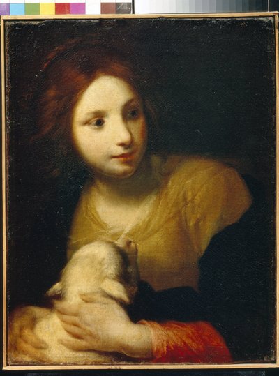 Saint Agnes by Simone Pignoni