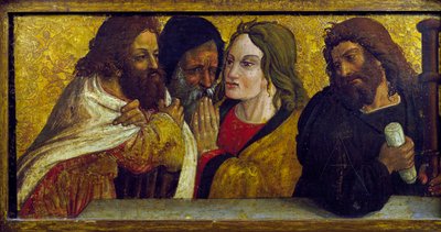 Last Supper (detail) by Simone da Firenze