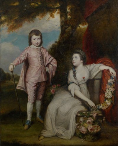 George Capel, Viscount Malden and Lady Elizabeth Capel by Sir Joshua Reynolds
