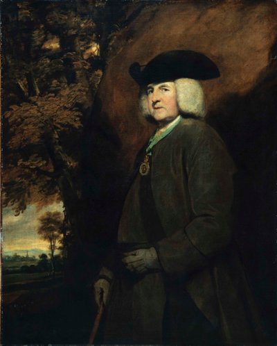 Portrait of Richard Robinson, 1st Baron Rokeby, Archbishop of Armagh by Sir Joshua Reynolds