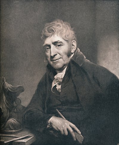 Portrait of Joseph Nollekens by Sir William Beechey