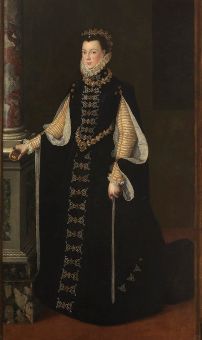 Portrait of Elisabeth of Valois (1545-1568), Queen of Spain by Sofonisba Anguissola