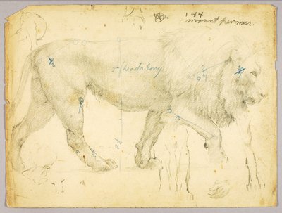 Lion by Solon H. Borglum
