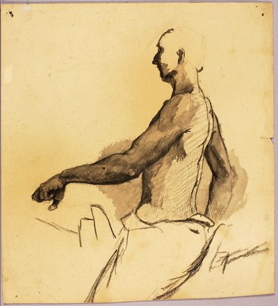 Study for an Equestrian Monument by Solon H. Borglum