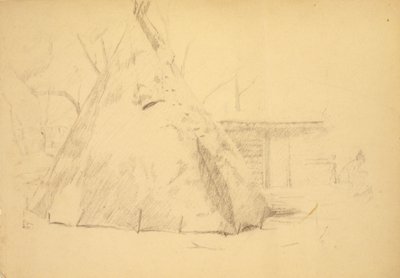 Teepee by Solon H. Borglum