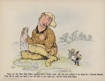 Illustration for Further Doings of the Three Bold Babes by Sophia Rosamond Praeger