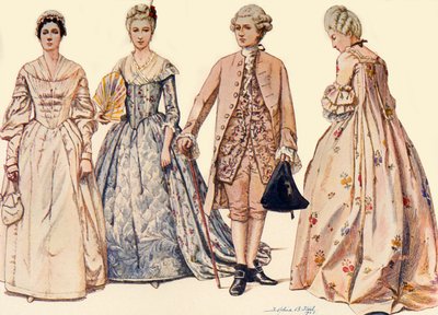 Clothing during the Reign of George II 1750-1760 by Sophie B. Steel