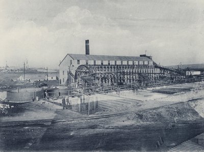 City and Suburban Gold Mining Company, New Battery and Cyanide Works by South African Photographer
