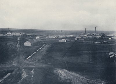 General View along the Main Reef (b/w photo) by South African Photographer