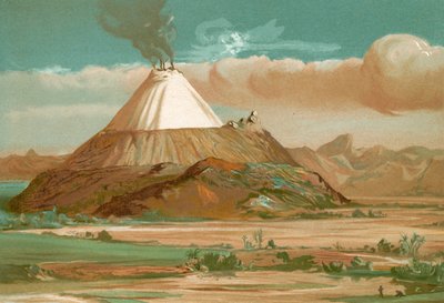 Alexander von Humboldt in Cotopaxi by Spanish School