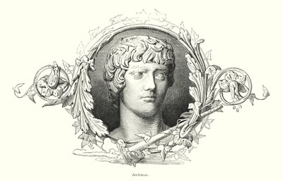 Antinous, Bithynian Greek youth and favourite of the Roman Emperor Hadrian by Spanish School