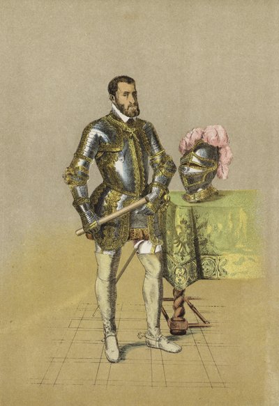 Charles V, Holy Roman Emperor by Spanish School