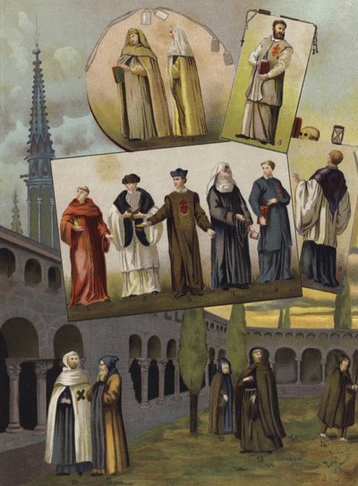 Christian Religious Orders, 1500-1600 by Spanish School