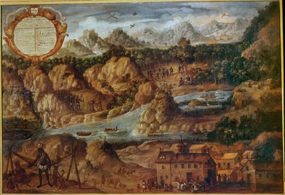 Conquest of the Indian Countries of Paraguay by Spanish School