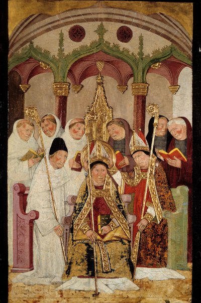 Consecration of a Bishop by Spanish School