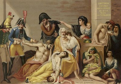 Hunger by Spanish School