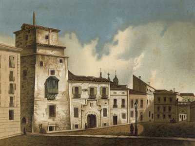 House where Francis I of France was imprisoned, Madrid, 1525-1526 by Spanish School
