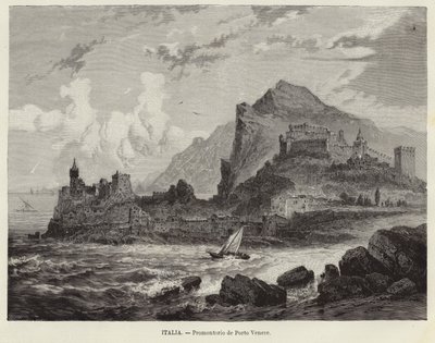 Promontory of Portovenere by Spanish School