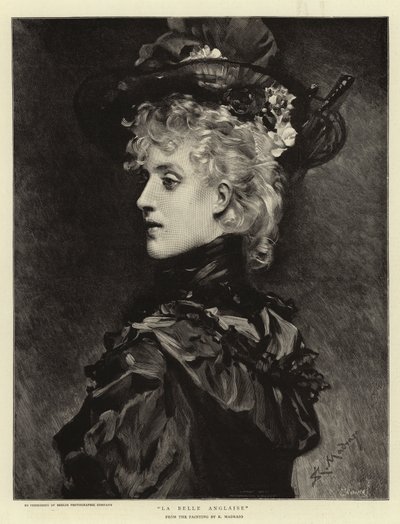 La Belle Anglaise by Spanish School