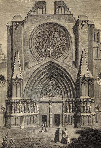 Tarragona Cathedral, Spain by Spanish School
