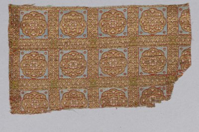 Textile fragment from the Dalmatic of San Valerius by Spanish School