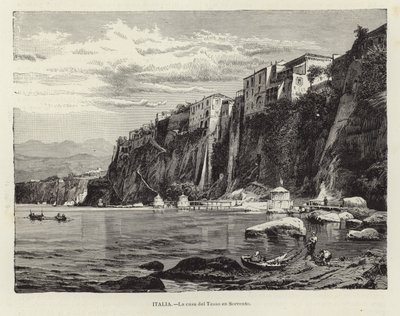 The Casa of Tasso in Sorrento by Spanish School