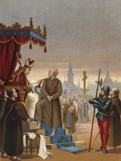 The Degradation of Girolamo Savonarola, 1498 by Spanish School