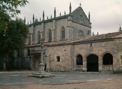 View of the Charterhouse Facade by Spanish School