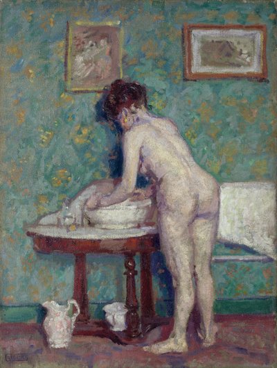 Interior with Nude by Spencer Frederick Gore