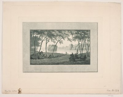 Bagsværd Lake. View at Nybro by Søren Henrik Petersen
