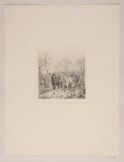 The Surf in the Forest. Two Horses for a Wagon by Søren Lund