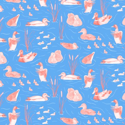 Duck Pond Pattern by Stacy Hsu