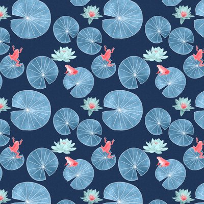 Lilypond pattern II by Stacy Hsu