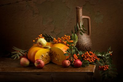 Autumn Harvest Still Life by Stanislav Aristov