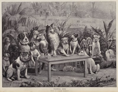 Political Dogs by Stanley (after) Berkeley