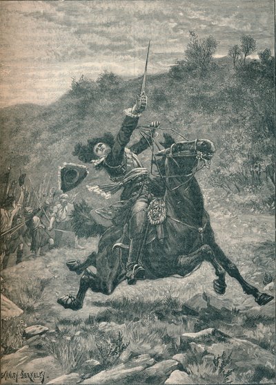 Last Charge of Viscount Dundee at the Battle of Killiecrankie, Scotland by Stanley Berkeley