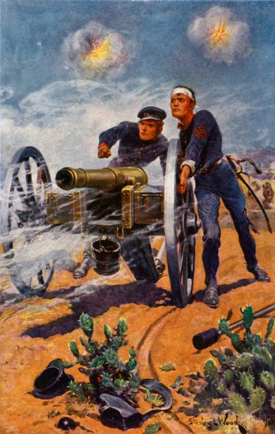 Jackson at Chapultepec, 1848 by Stanley L. Wood