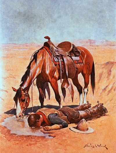 The Water Hole by Stanley L. Wood