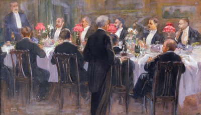 Dinner at 110 Pembroke Road, Bristol by Stanley Lloyd