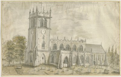 Eccleshall Church by Stebbing Shaw