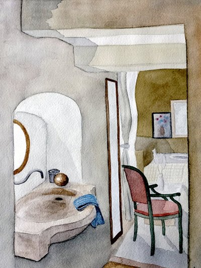 French Bath by Steegs Art Karin