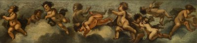 Putti Disporting, c.1655-72 by Stefano (after) Magnasco