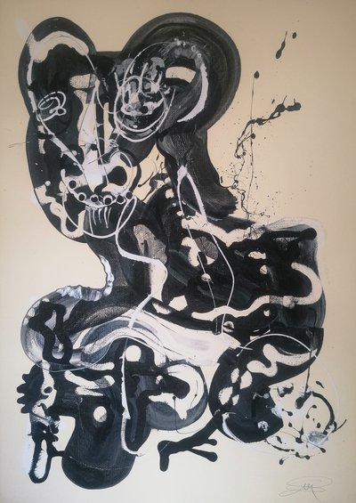 Dynamic Abstract Figure by Stefano Mazzolini