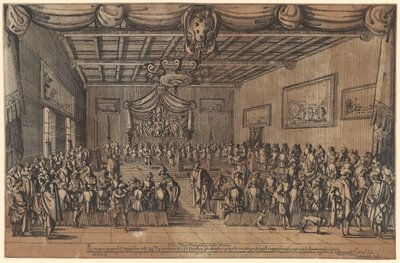 Banquet of the Pleasant Ones by Stefano della Bella