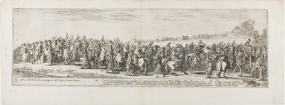 Entrance of the Ambassador of Poland into Rome by Stefano della Bella