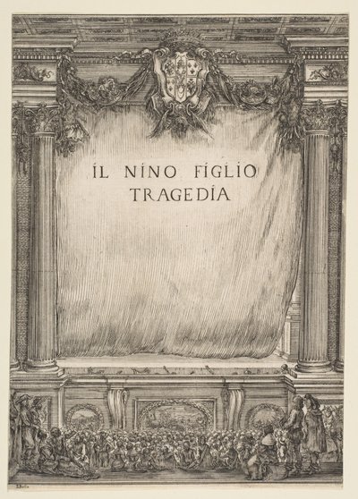 Frontispiece for Il Nino Figlio by Stefano della Bella