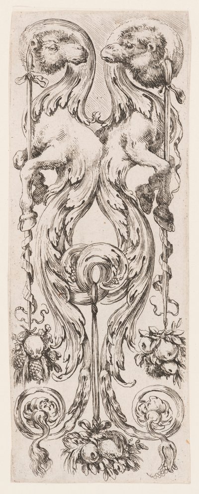 Plate, from Ornaments or Grotesques by Stefano della Bella