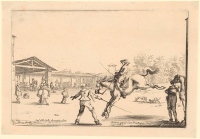Riding School, Plate 5 from the Series 