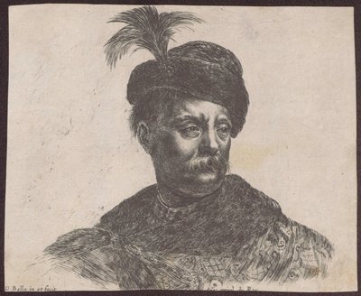 Study of a Polish Nobleman in Bust, from the Series 