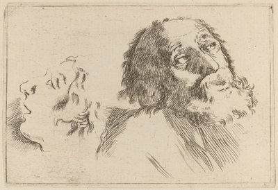 Study of Heads by Stefano della Bella
